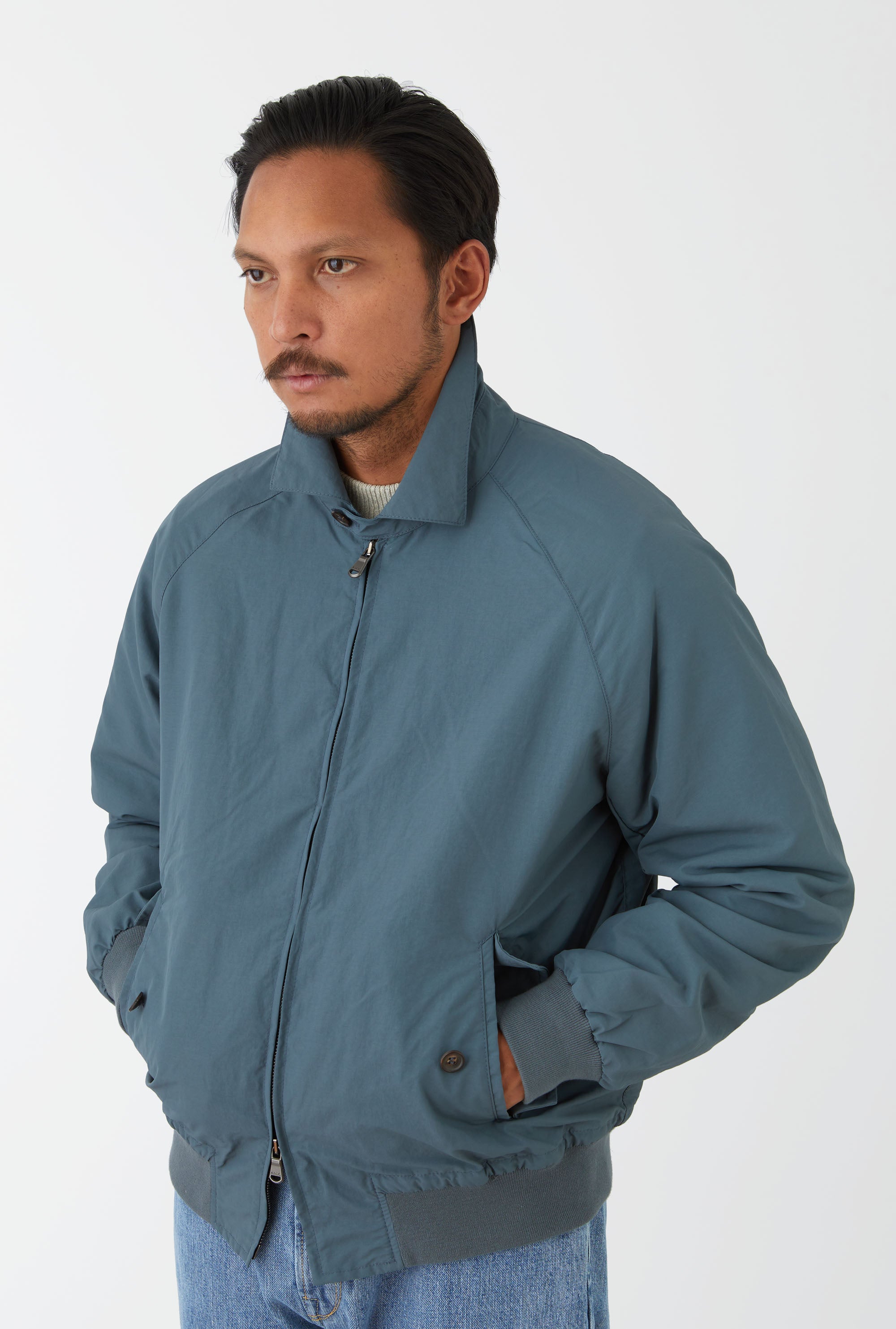Featherweight Bomber Steel Blue