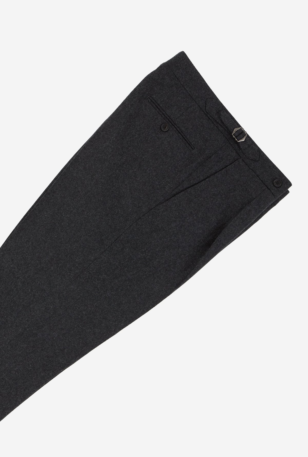 Tailored Trouser Charcoal Flannel
