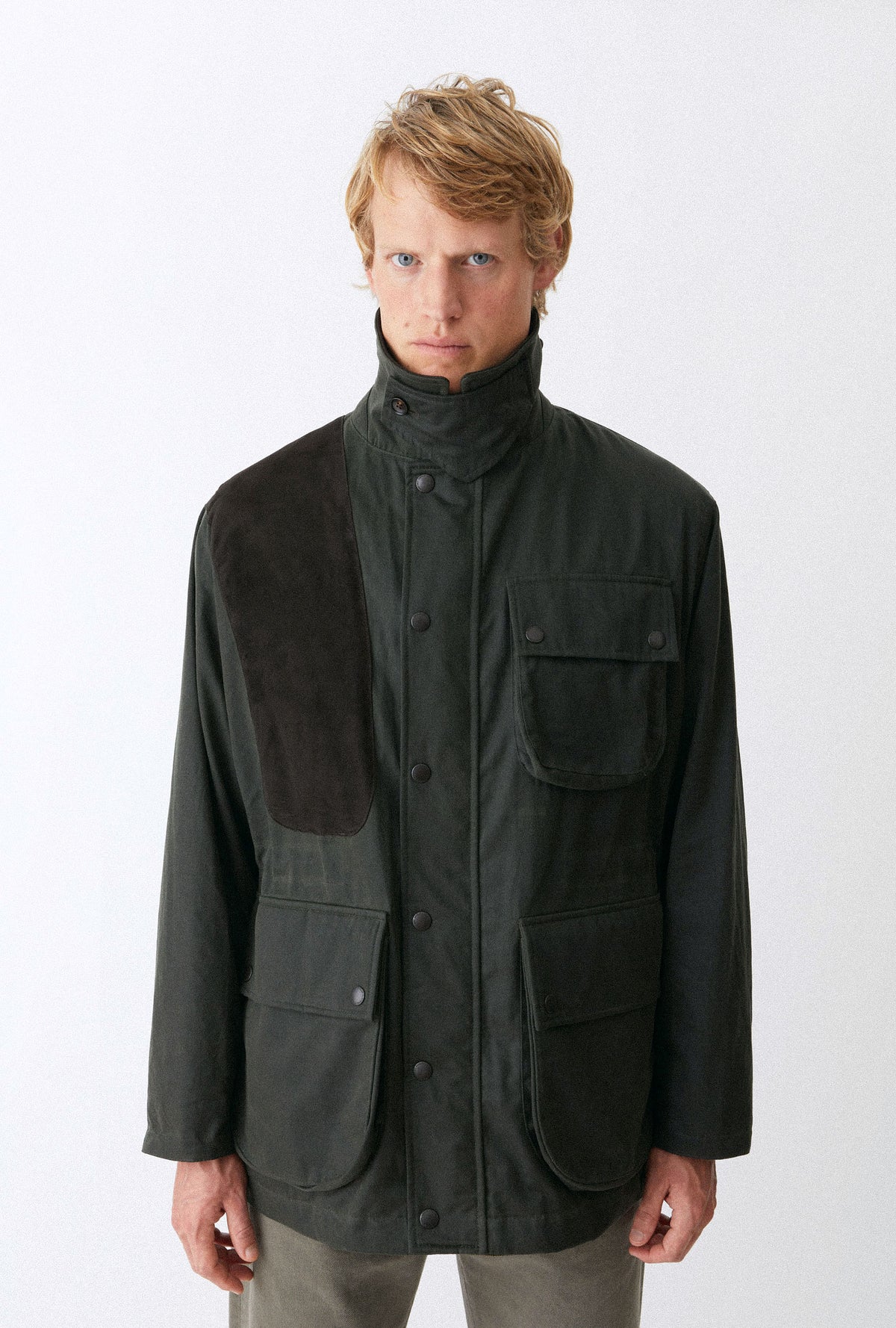 Recoil Jacket Waxed Cotton Hunter Green