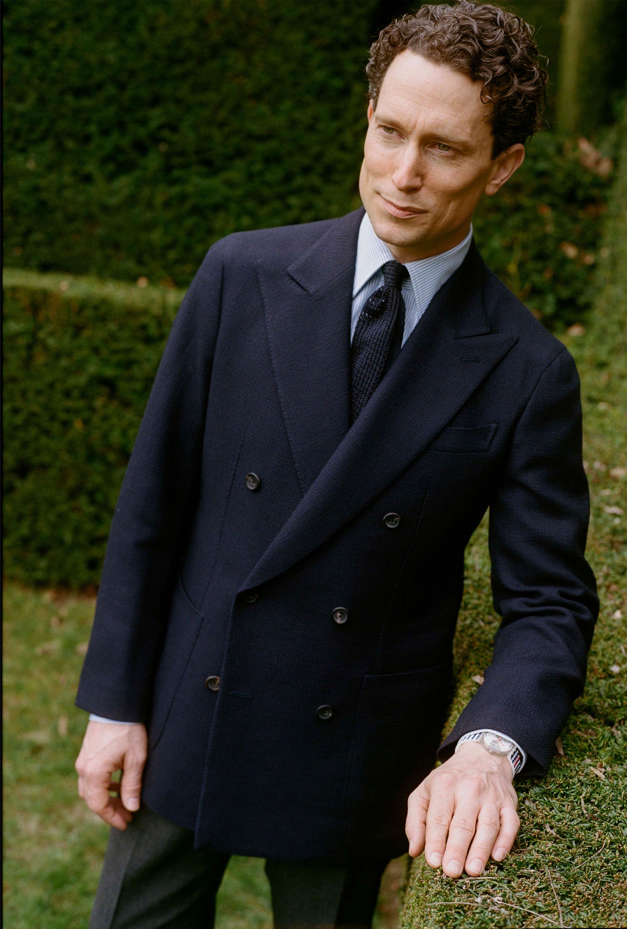 Sport Jacket Deconstructed Navy Exploded Hopsack