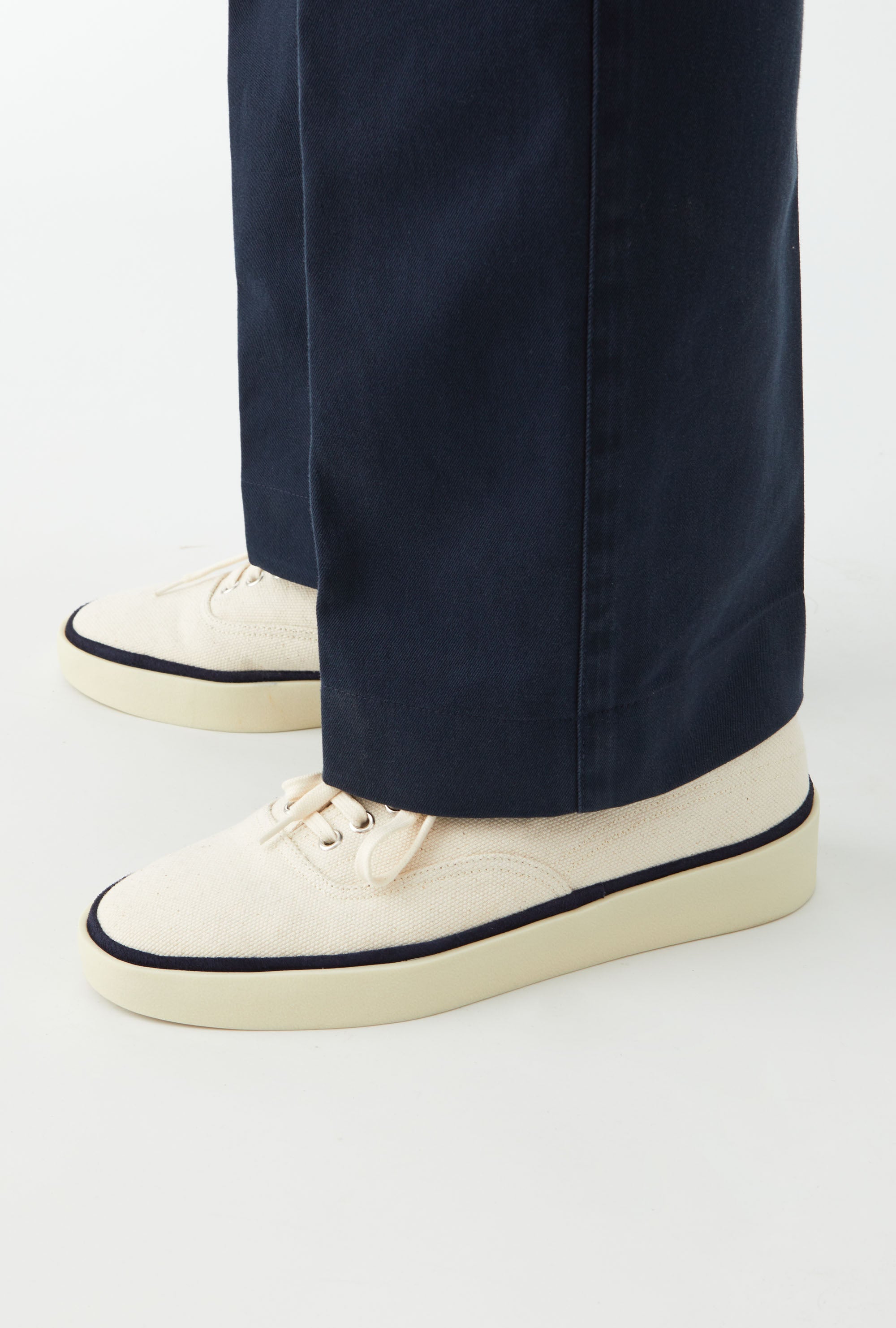 Deck Shoe Canvas Ecru