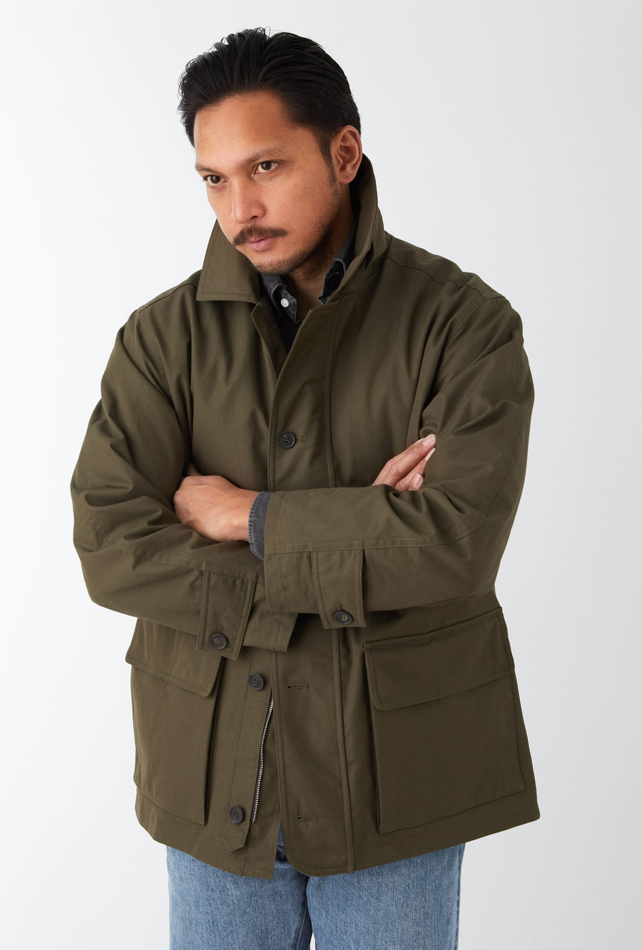 Creek Jacket Ventile Cotton Olive