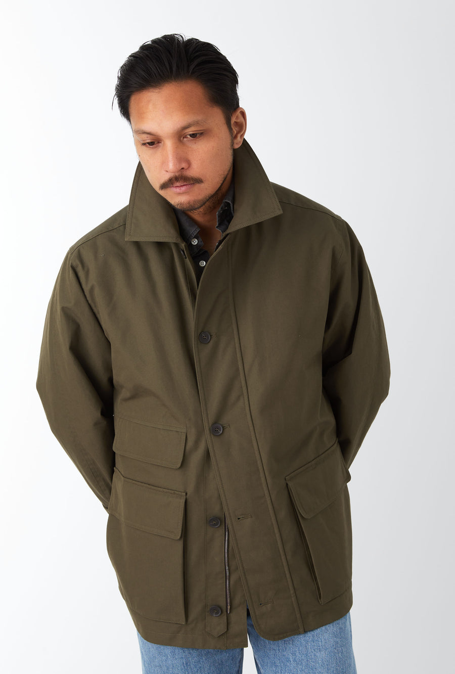 Creek Jacket Ventile Cotton Olive