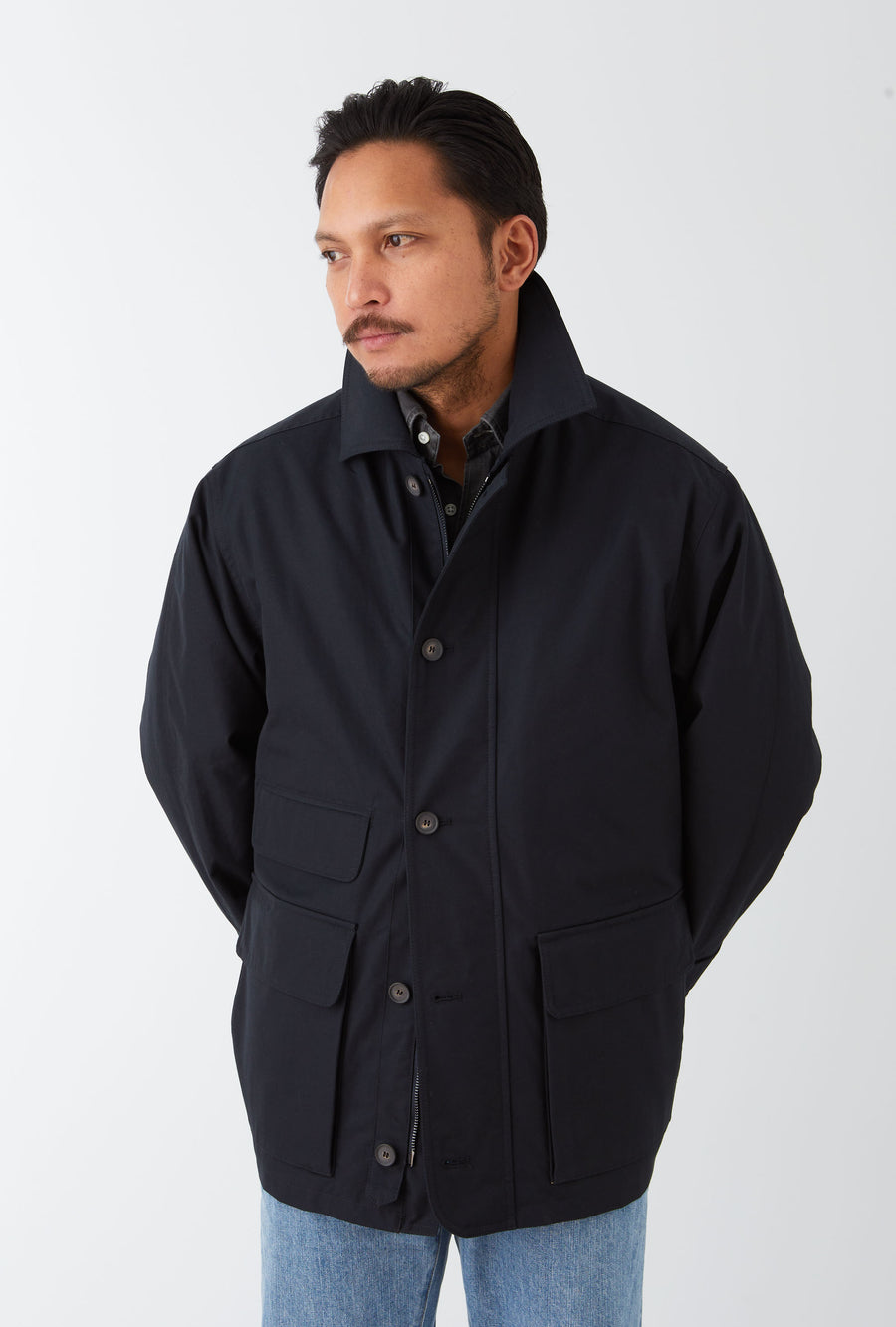 Creek Jacket Ventile Cotton Ink