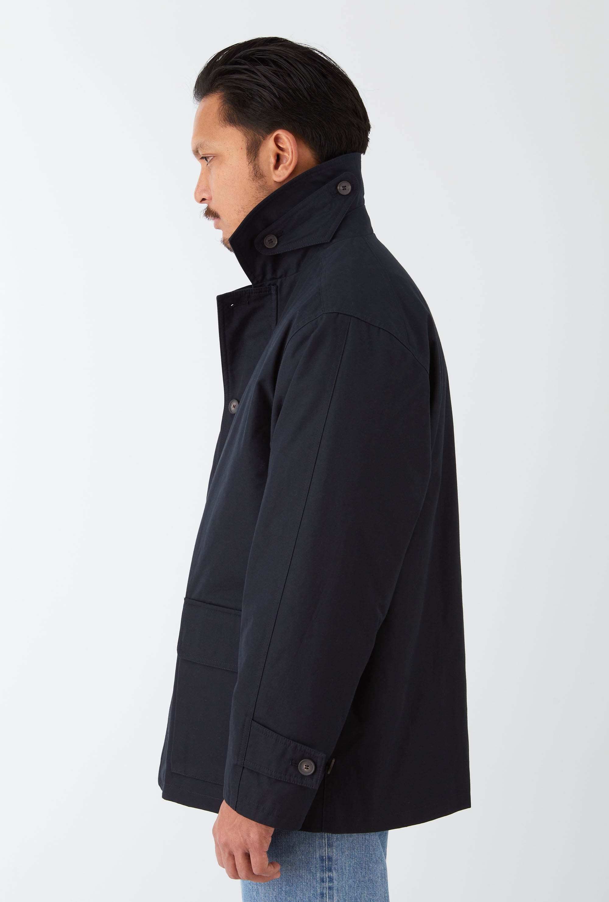 Creek Jacket Ventile Cotton Ink