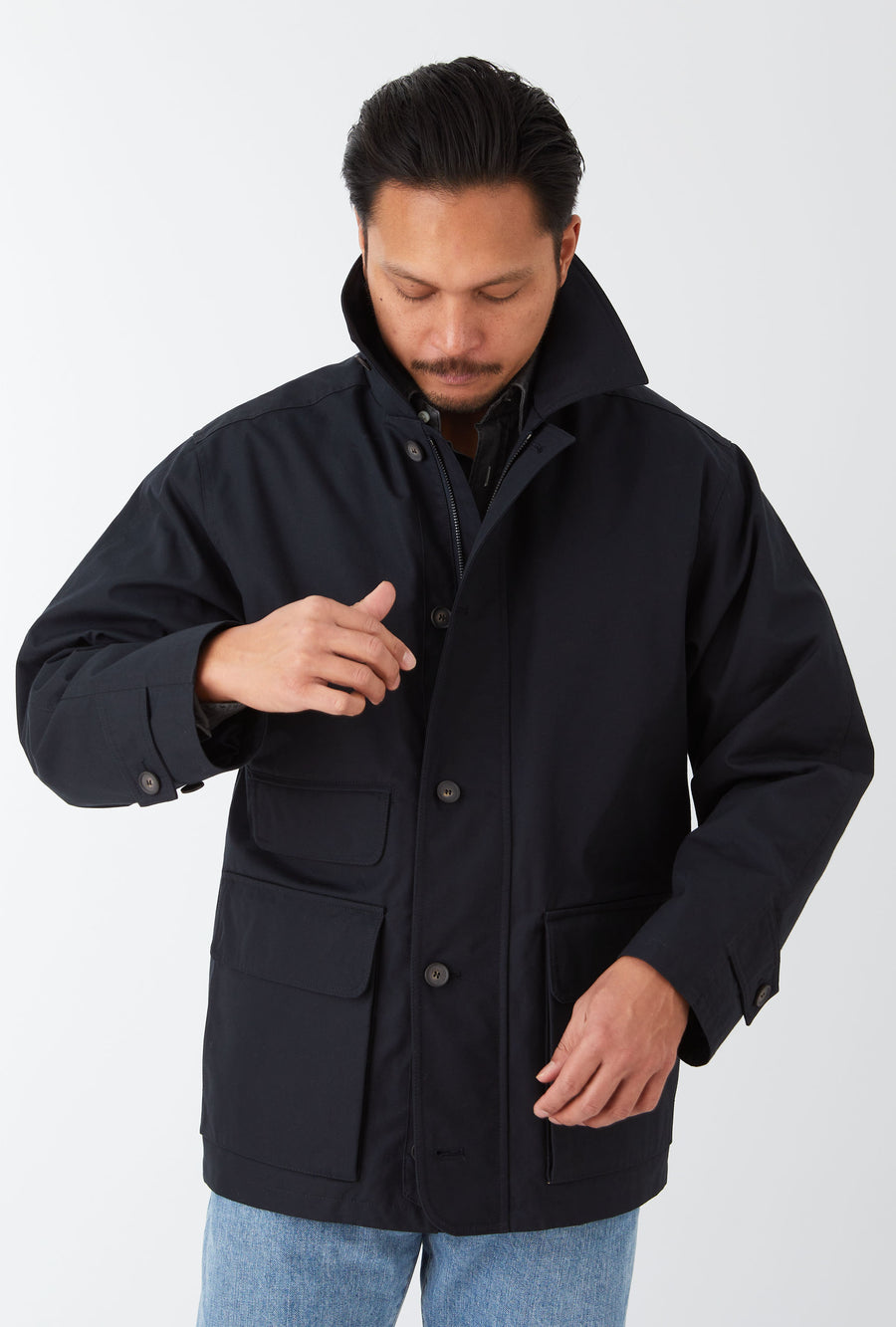 Creek Jacket Ventile Cotton Ink