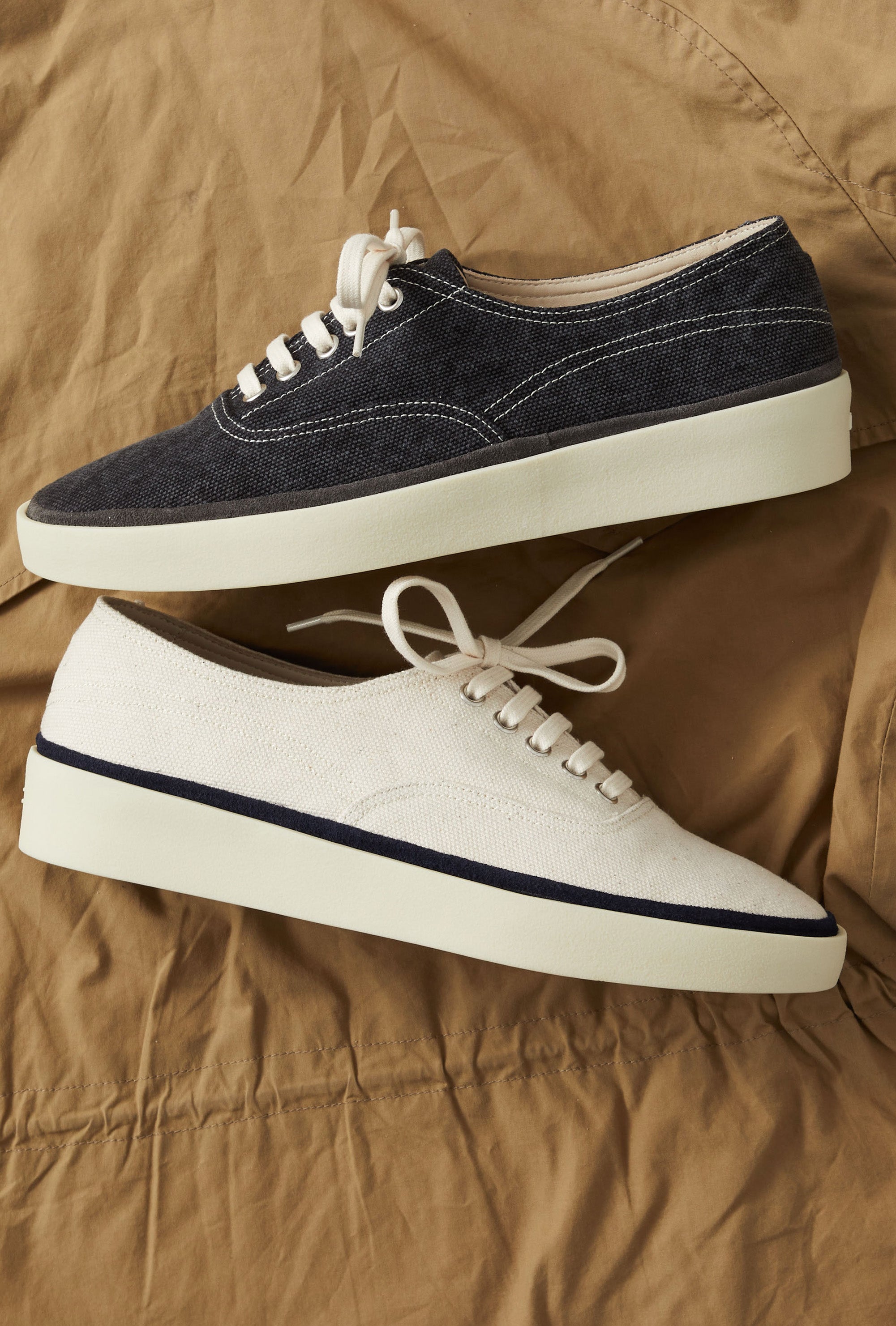 Deck Shoe Canvas Slate Grey