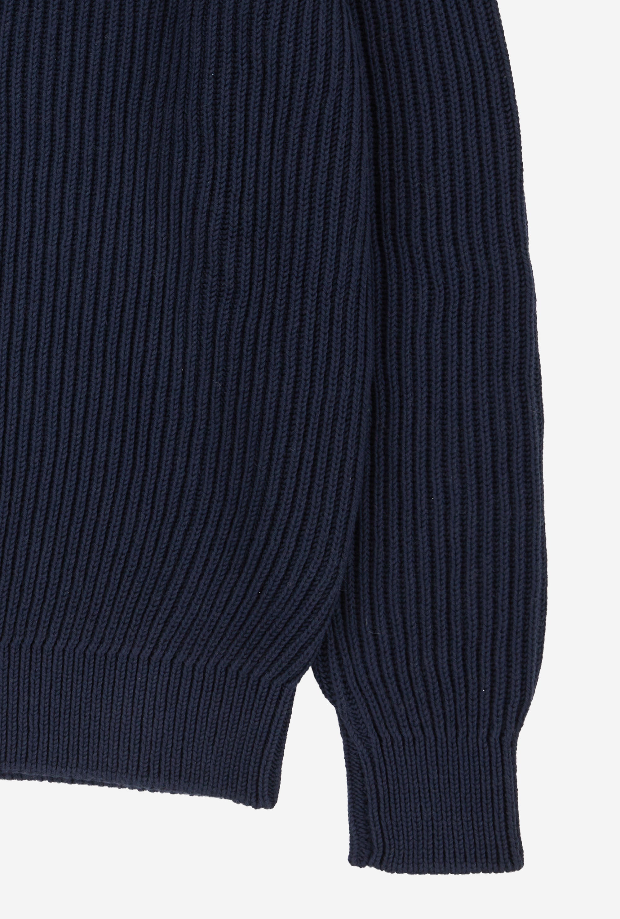 Stromboli Ribbed Cotton Wool Navy