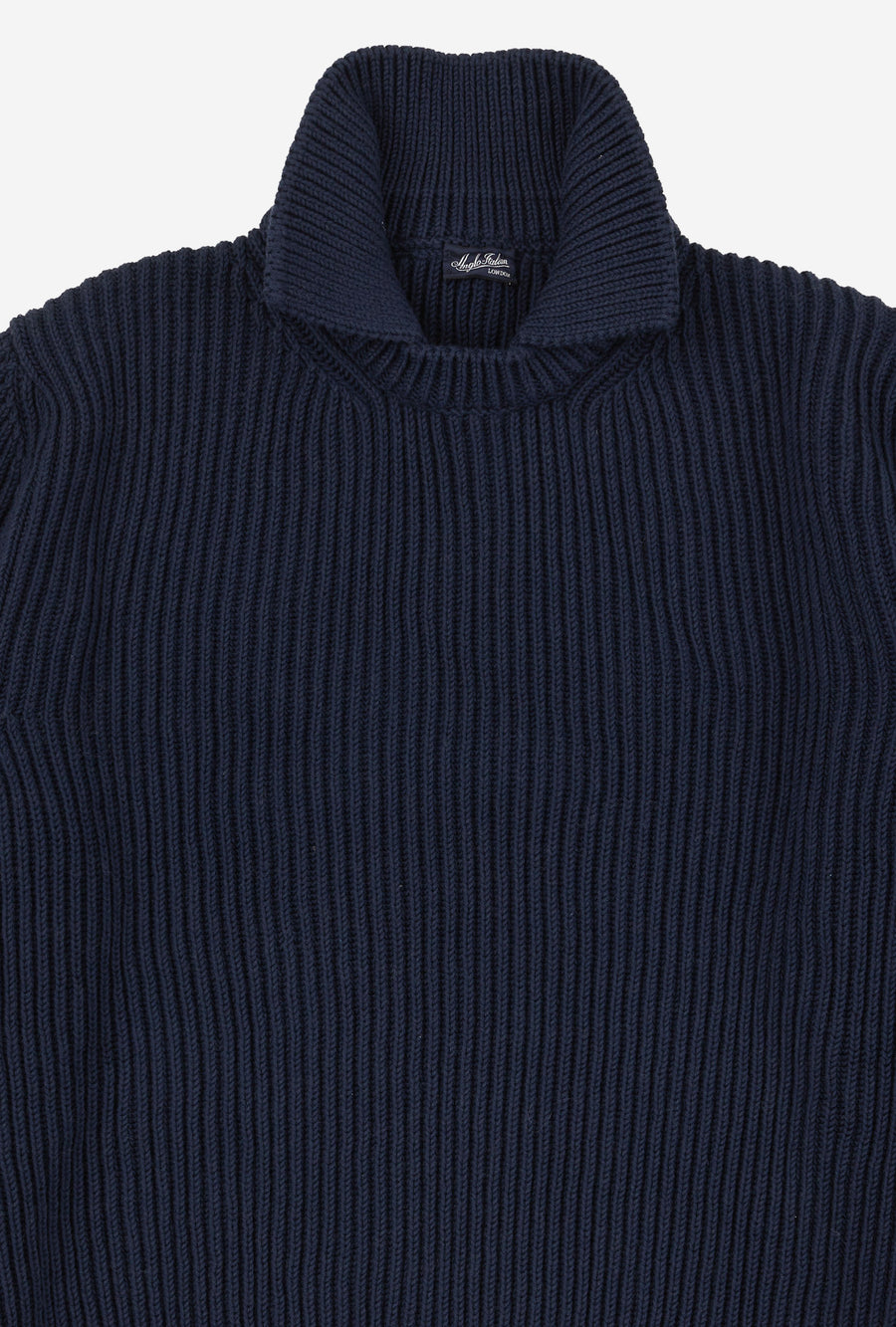 Stromboli Ribbed Cotton Wool Navy