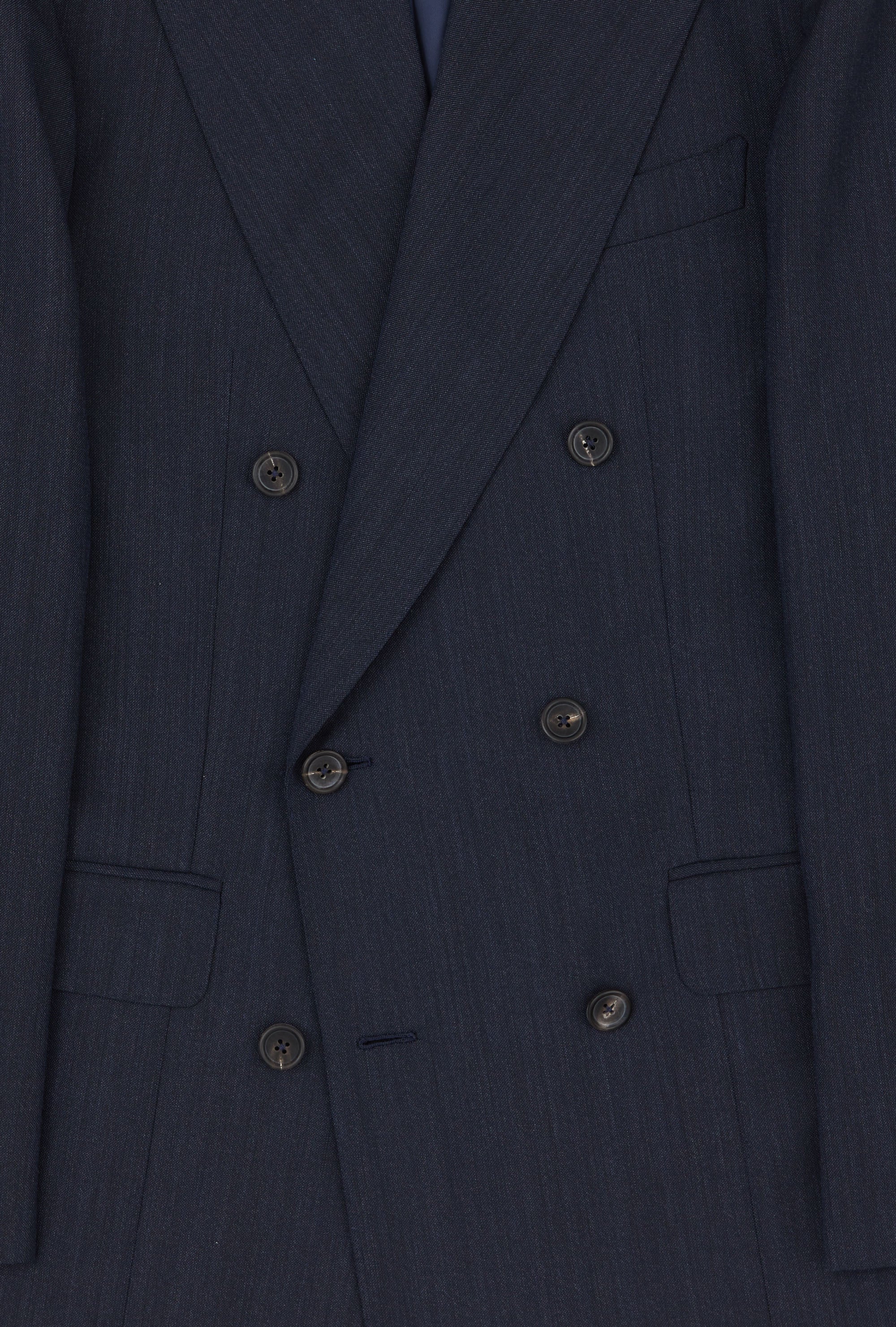 Suit Double Breasted Twisted Wool-Mohair Airforce Blue