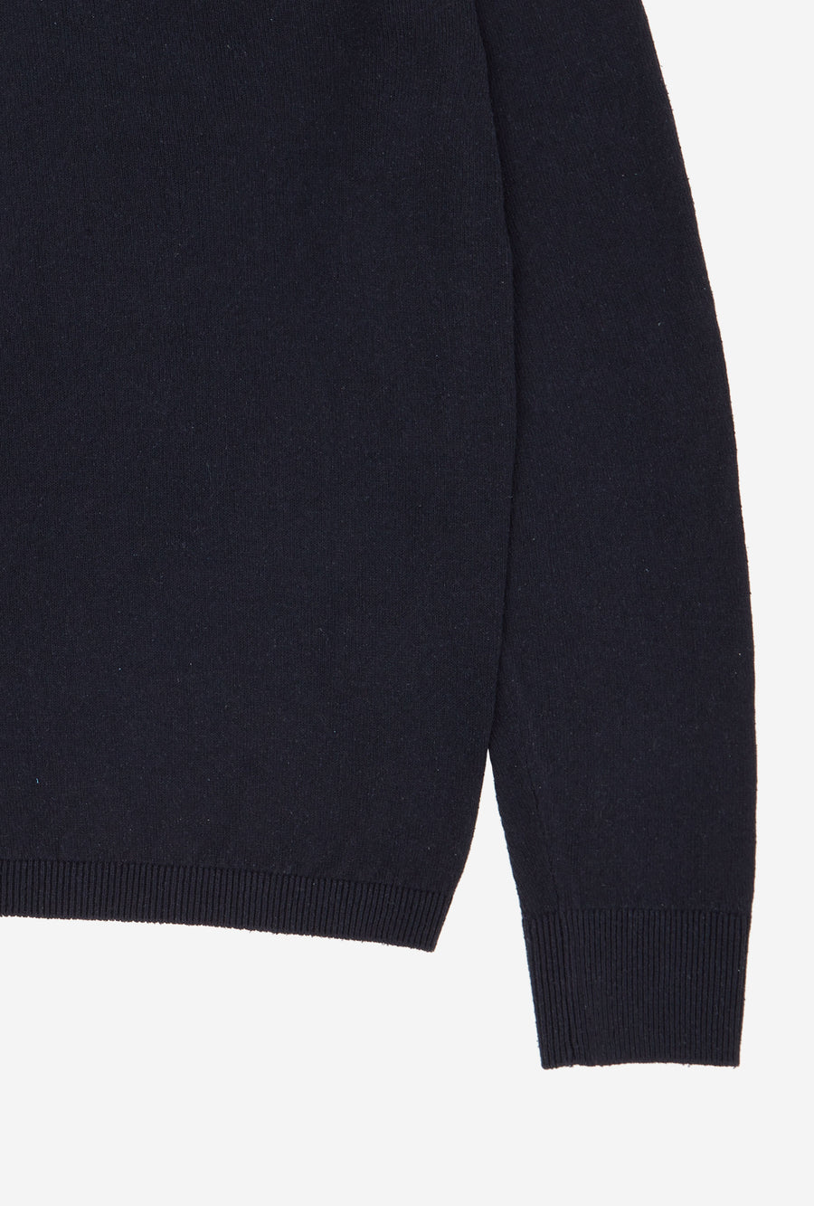 Knitted Polo Silk Navy