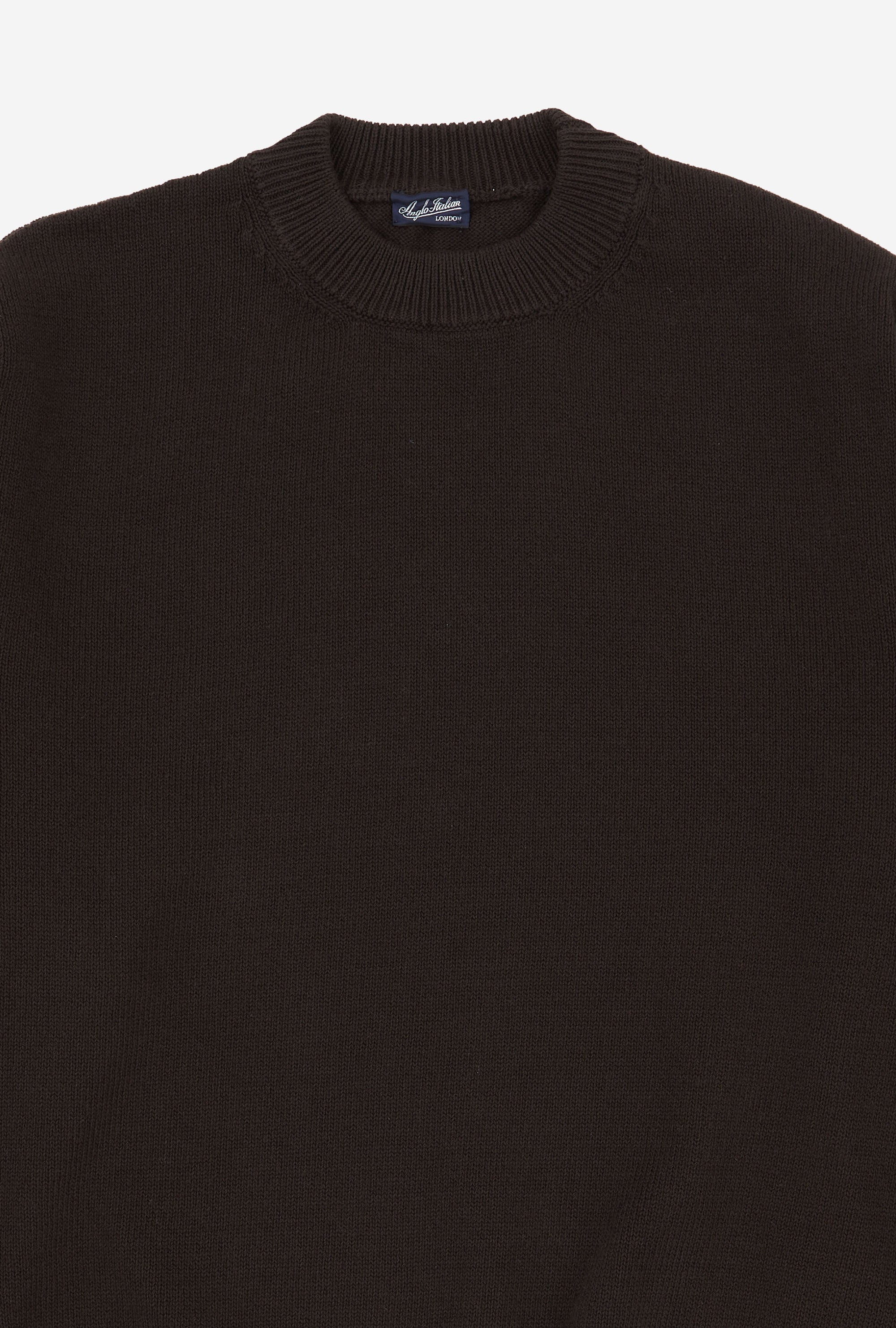 Crewneck Cotton Espresso