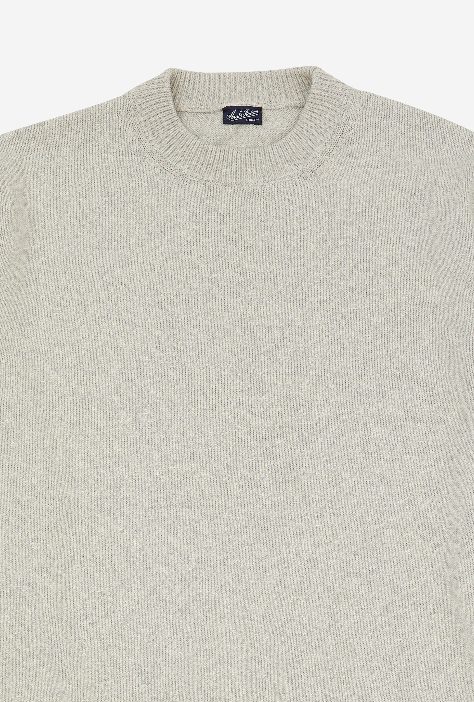 Crewneck Cotton Stone