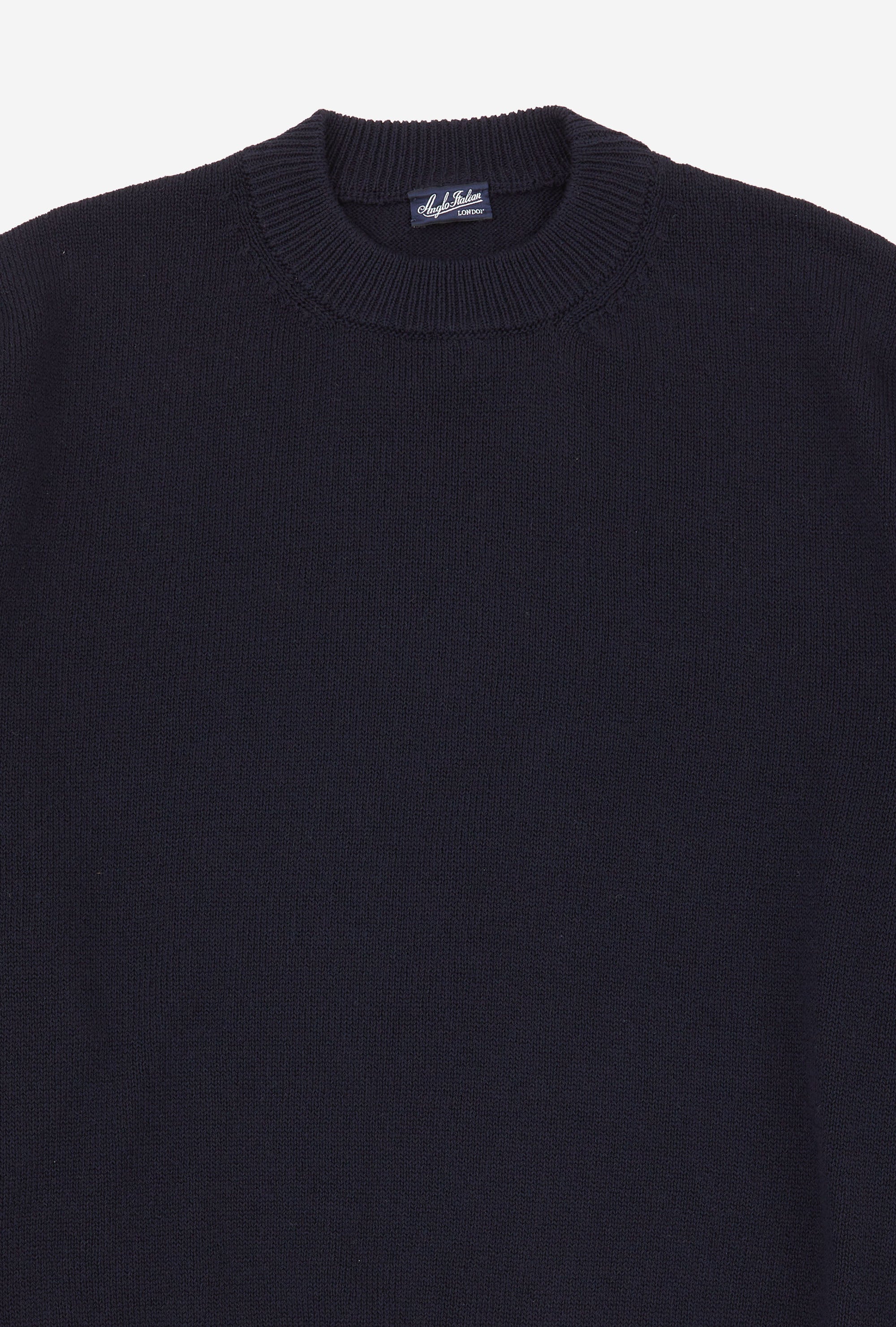 Crewneck Cotton Navy
