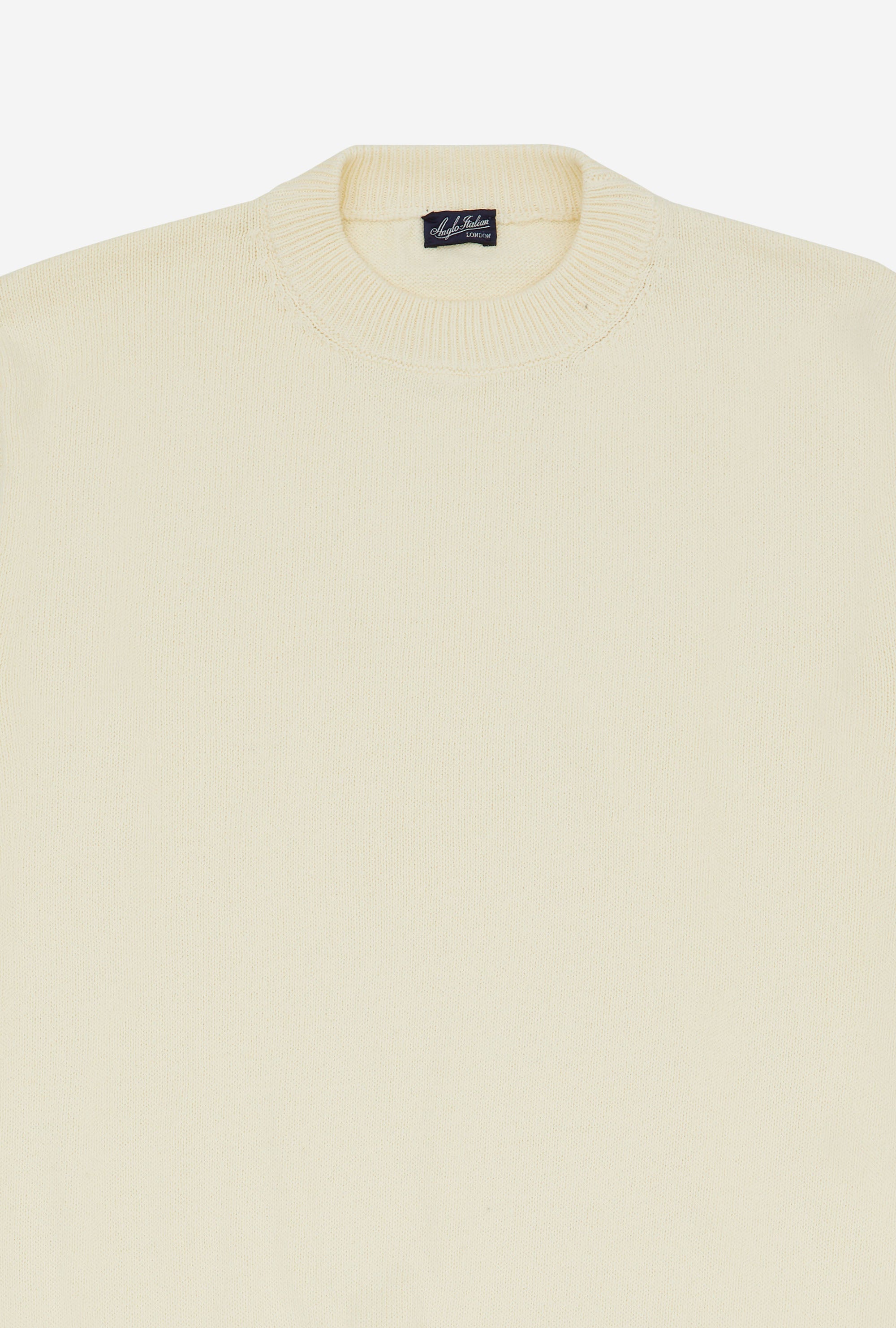Crewneck Cotton Cream
