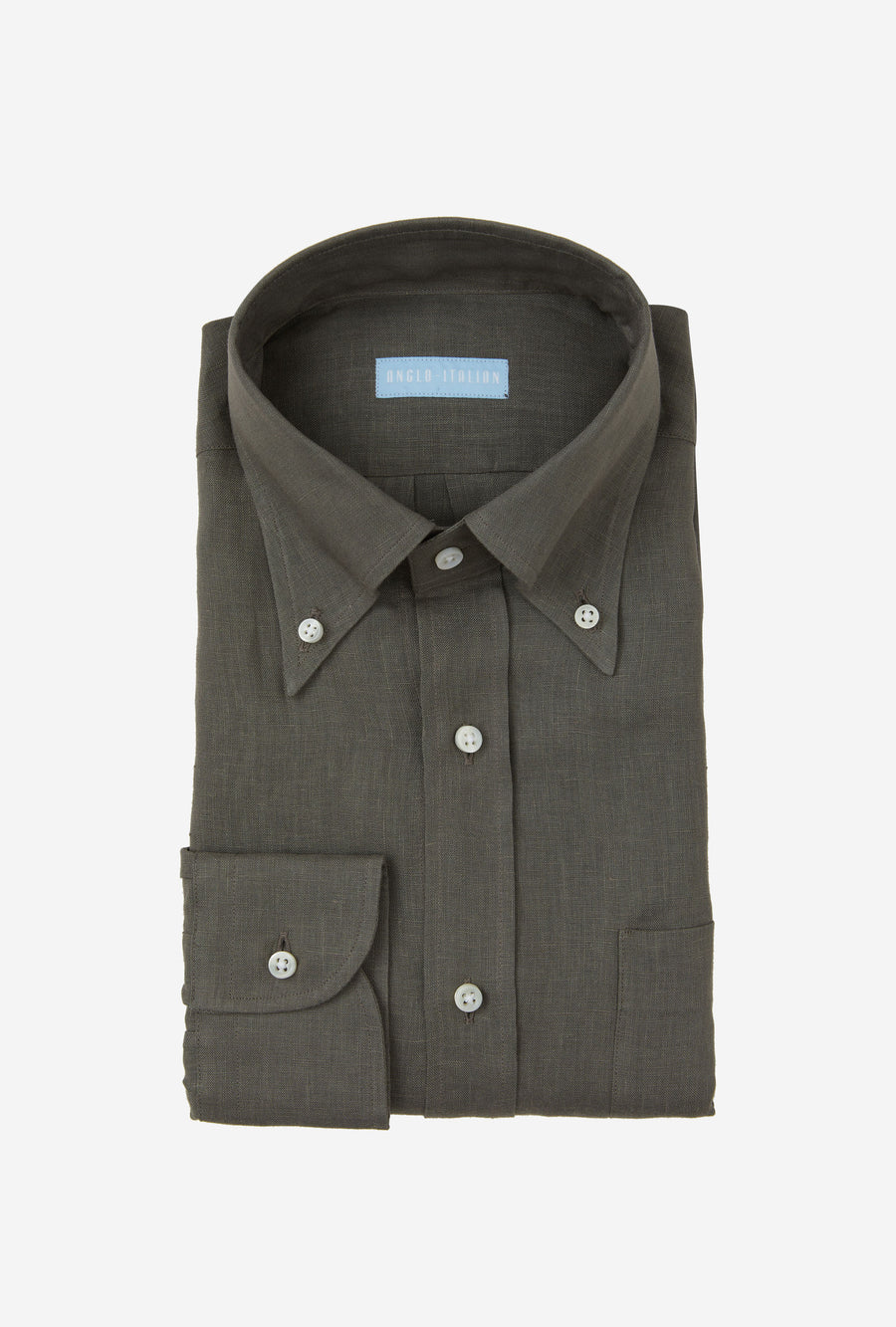 Button Down Linen Shirt Mole