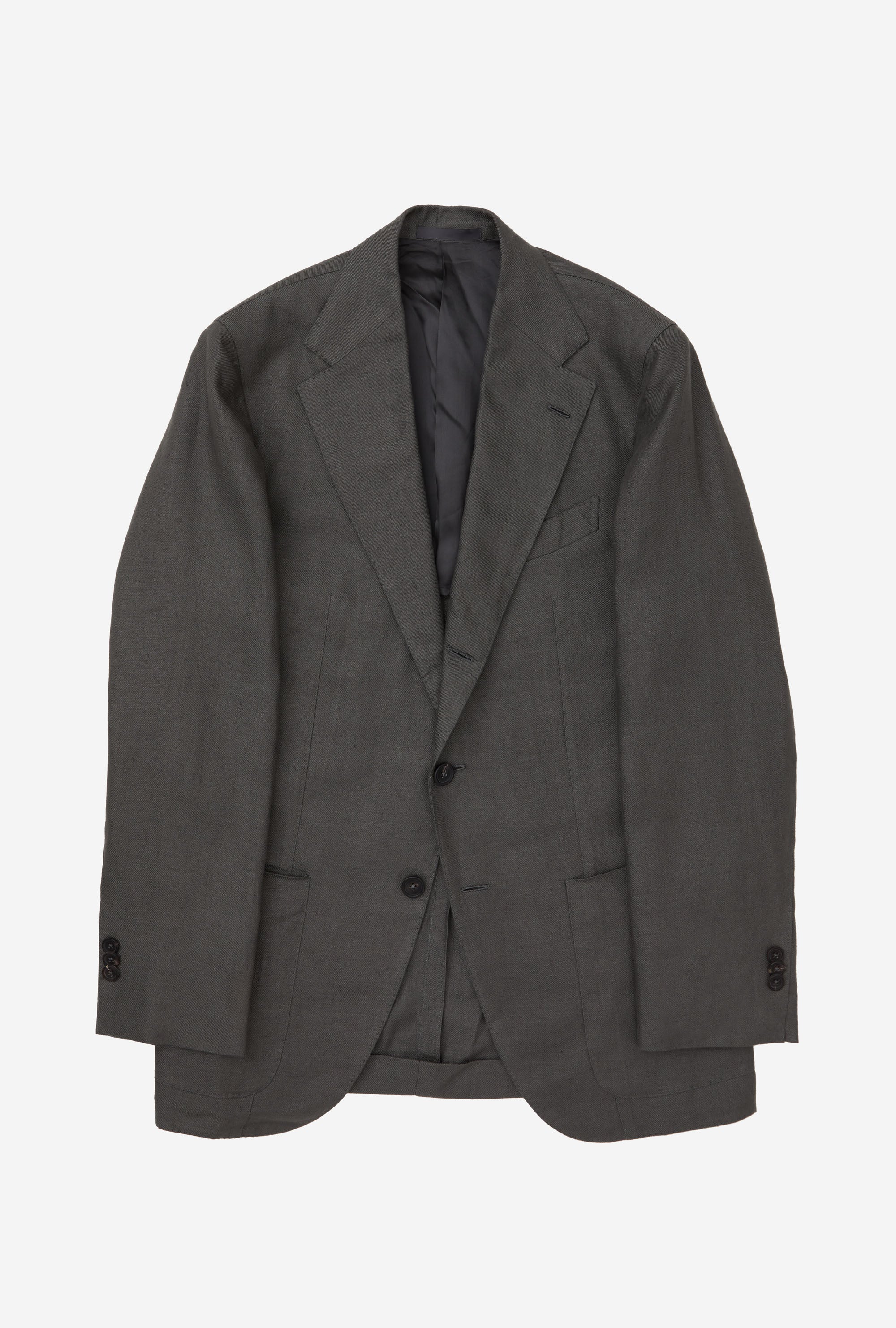 Sport Jacket Hemp-Linen Twill Pewter
