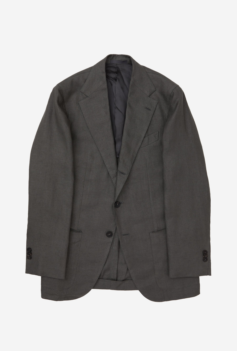 Sport Jacket Hemp-Linen Twill Pewter