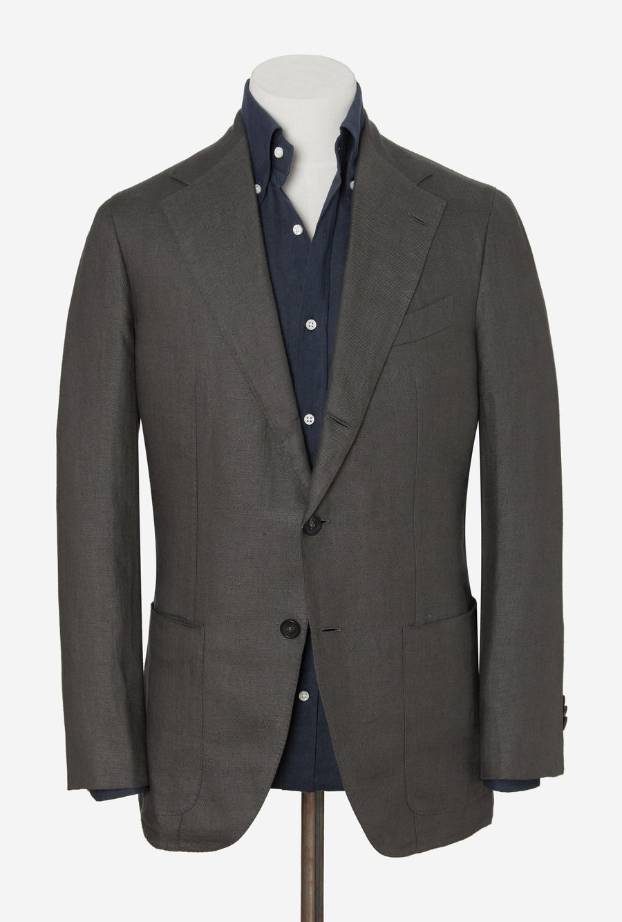 Sport Jacket Hemp-Linen Twill Pewter