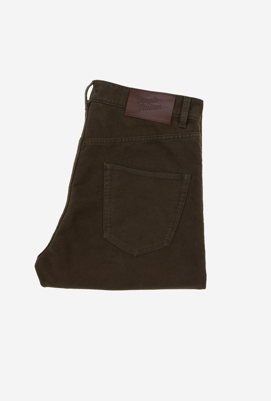 5-Pocket Moleskin Olive Mk. II