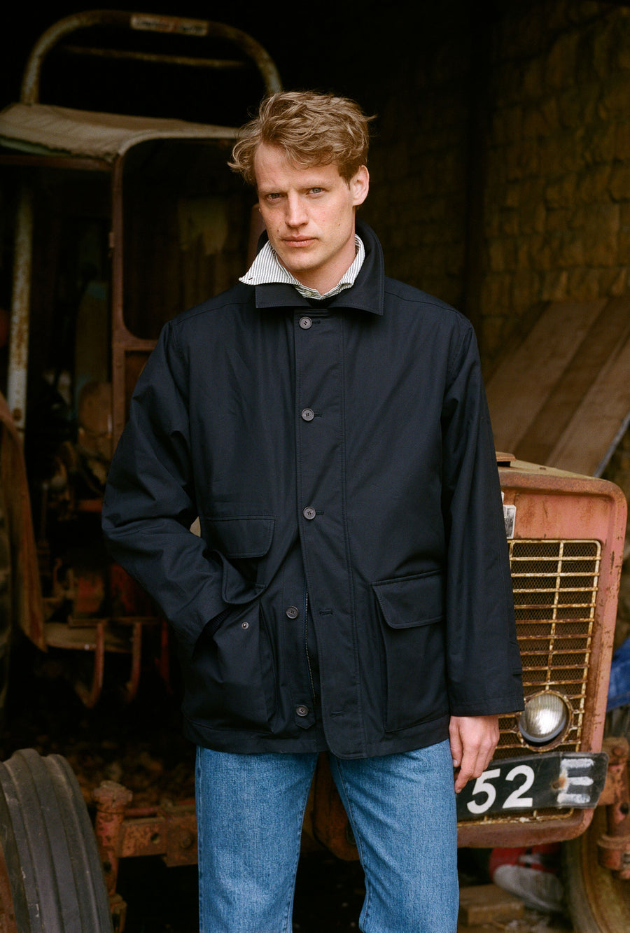 Creek Jacket Ventile Cotton Ink
