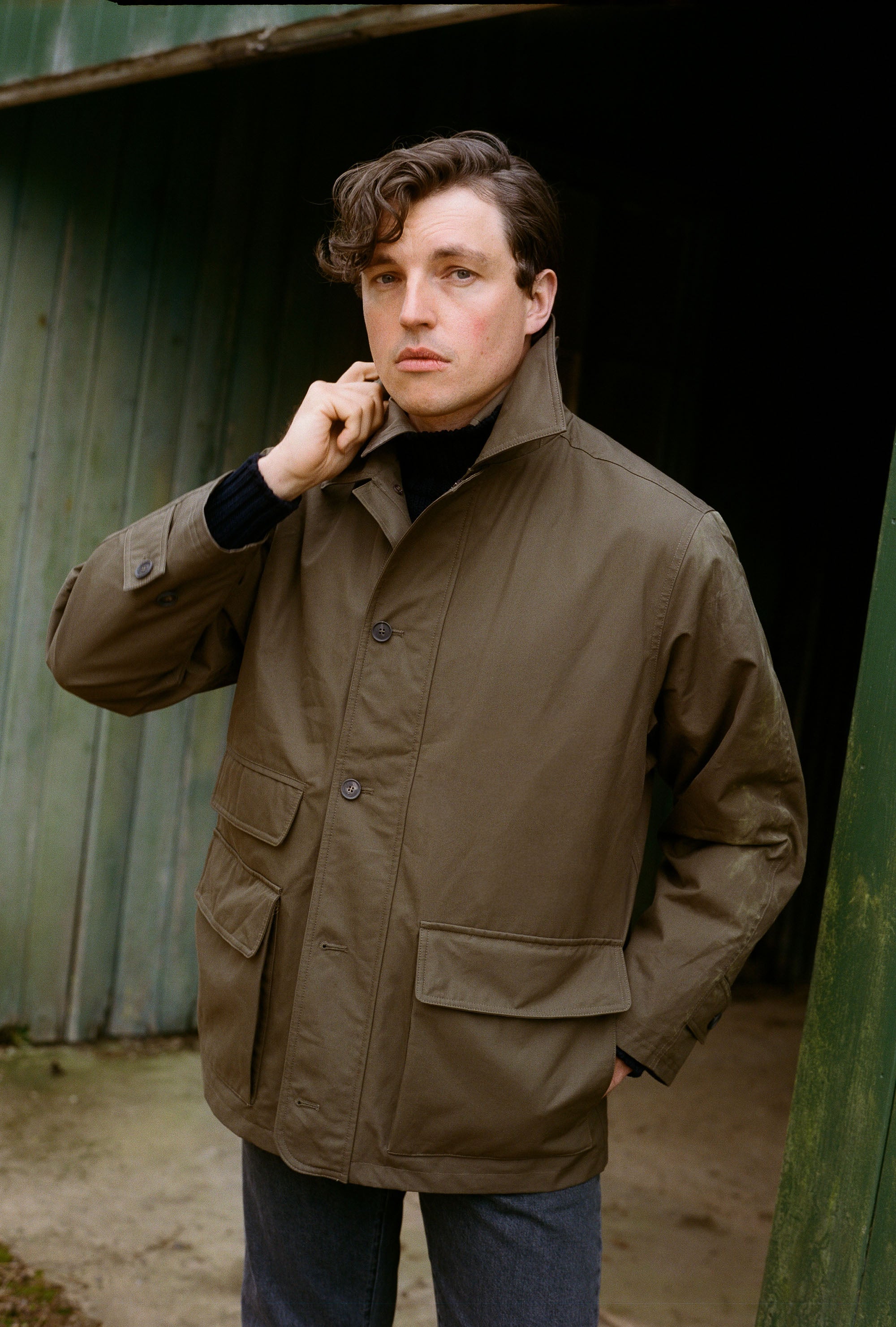 Creek Jacket Ventile Cotton Olive