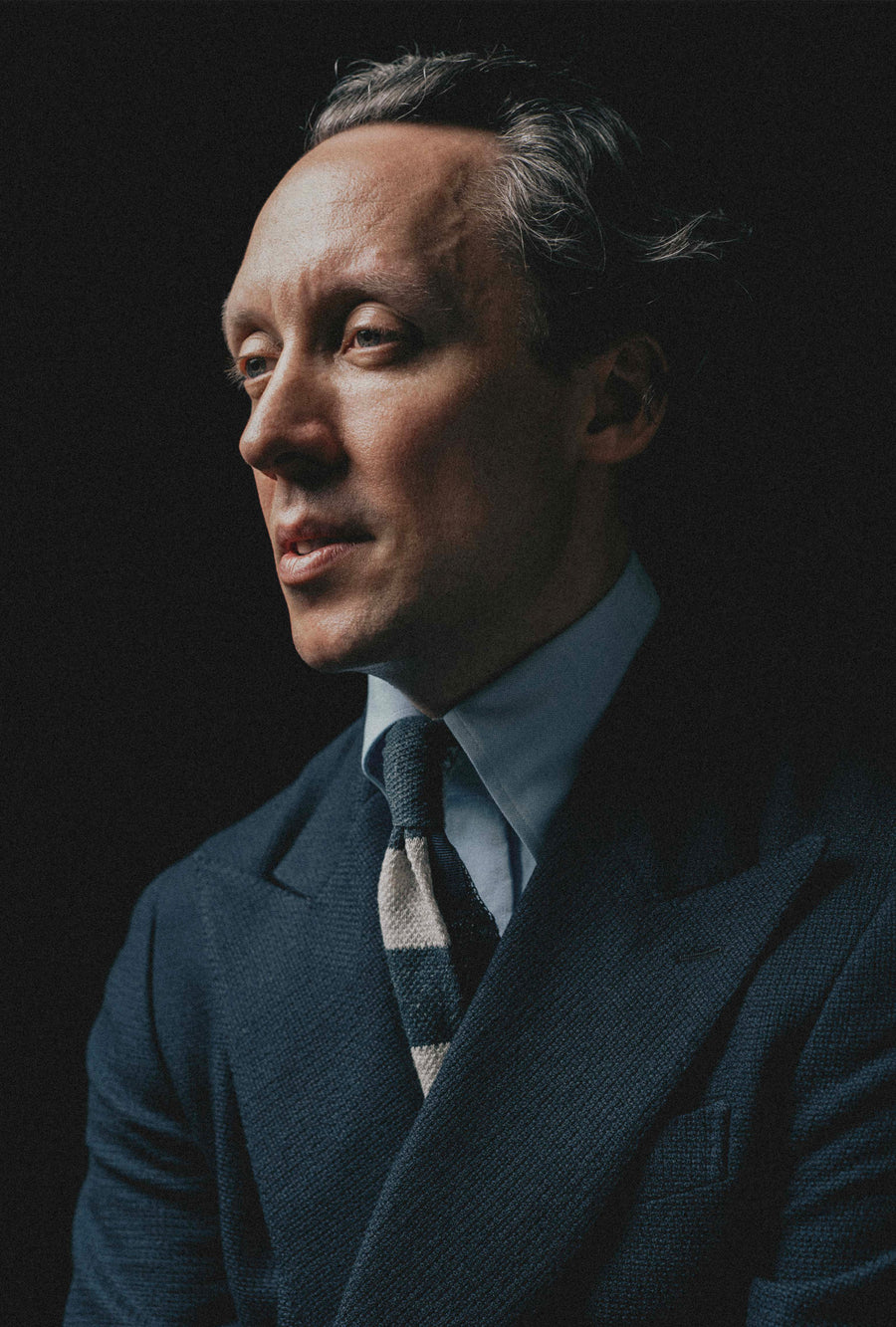 Sport Jacket Deconstructed Navy Exploded Hopsack