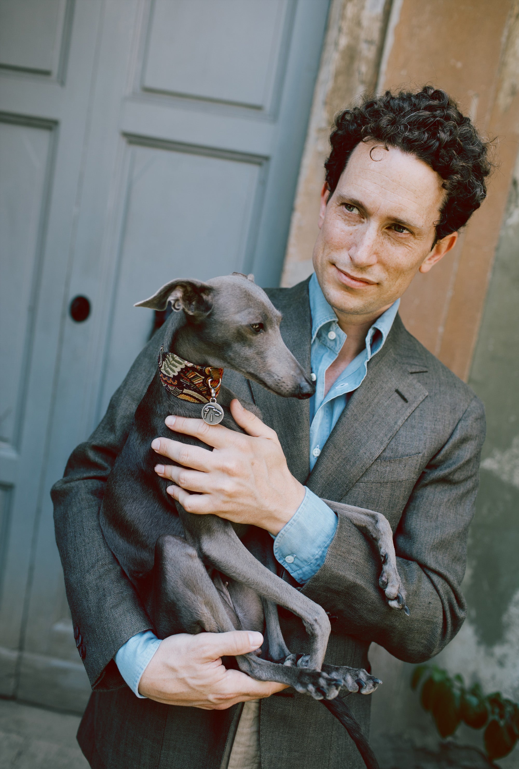 Sport Jacket Silk Linen Olive Herringbone